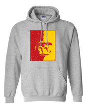 Load image into Gallery viewer, Pittsburg State Pride Gorilla Hooded Sweatshirt - Sport Grey