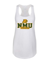 Load image into Gallery viewer, Northern Michigan NMU Wildcats Tank Top - White