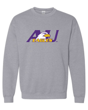 Load image into Gallery viewer, Ashland University AU Mascot Crewneck Sweatshirt - Sport Grey