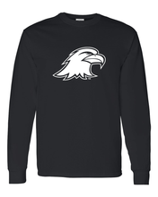 Load image into Gallery viewer, Ashland U Mascot 1 Color Long Sleeve T-Shirt - Black