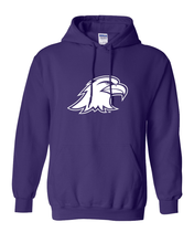 Load image into Gallery viewer, Ashland U Mascot 1 Color Hooded Sweatshirt - Purple