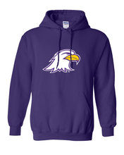Load image into Gallery viewer, Ashland U Full Color Mascot Hooded Sweatshirt - Purple