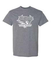 Load image into Gallery viewer, DePaul University 1 Color Full Logo Adult T-Shirt - Graphite Heather