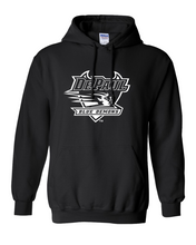 Load image into Gallery viewer, Premium DePaul University 1Color Full Logo Adult Hooded Sweatshirt - Black