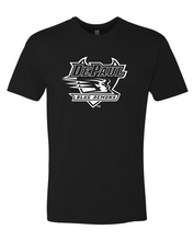 Load image into Gallery viewer, Premium DePaul University 1 Color Full Logo Adult T-Shirt - Black