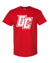 Load image into Gallery viewer, Olivet College White OC T-Shirt - Red