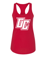 Load image into Gallery viewer, Olivet College White OC Tank Top - Red