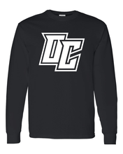 Load image into Gallery viewer, Olivet College White OC Long Sleeve - Black