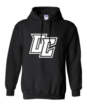 Load image into Gallery viewer, Premium Olivet College White OC Hooded Sweatshirt - Black