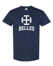 Load image into Gallery viewer, Saint Mary's College Belles 1 Color Logo T-Shirt - Navy