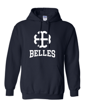 Load image into Gallery viewer, Saint Mary's College Belles 1 Color Logo Hooded Sweatshirt - Navy