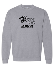 Load image into Gallery viewer, Drexel University Dragon Head Alumni Crewneck Sweatshirt - Sport Grey
