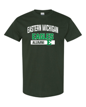Load image into Gallery viewer, Eastern Michigan Eagles Alumni Two Color T-Shirt - Forest Green