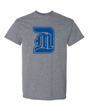 Load image into Gallery viewer, U of Detroit Mercy DM One Color T-Shirt - Graphite Heather