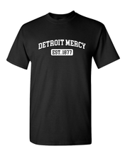 Load image into Gallery viewer, Detroit Mercy EST One Color T-Shirt - Black