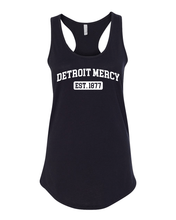 Load image into Gallery viewer, Detroit Mercy EST One Color Tank Top - Black