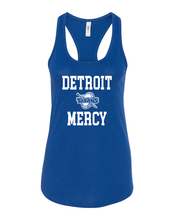 Load image into Gallery viewer, Detroit Mercy Stacked One Color Tank Top - Royal