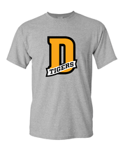Load image into Gallery viewer, DePauw Classic Tigers D T-Shirt - Sport Grey