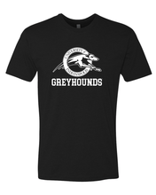 Load image into Gallery viewer, University of Indianapolis Greyhounds White Text Exclusive Soft Shirt - Black