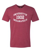 Load image into Gallery viewer, University of Indianapolis 1902 Vintage Exclusive Soft Shirt - Cardinal