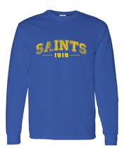 Load image into Gallery viewer, Siena Heights Saints Long Sleeve T-Shirt - Royal