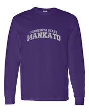 Load image into Gallery viewer, Minnesota State Mankato Vintage Long Sleeve T-Shirt - Purple