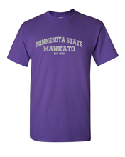 Load image into Gallery viewer, Minnesota State Mankato Est 1868 T-Shirt - Purple
