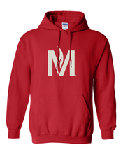 Load image into Gallery viewer, Minnesota State Moorhead M Hooded Sweatshirt - Red