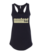 Load image into Gallery viewer, Minnesota State Moorhead Est 1887 Ladies Racer Tank Top - Black