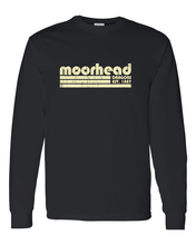 Load image into Gallery viewer, Minnesota State Moorhead Est 1887 Long Sleeve T-Shirt - Black