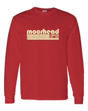 Load image into Gallery viewer, Minnesota State Moorhead Est 1887 Long Sleeve T-Shirt - Red