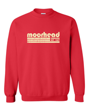 Load image into Gallery viewer, Minnesota State Moorhead Est 1887 Crewneck Sweatshirt - Red