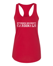 Load image into Gallery viewer, Vintage Otterbein University Ladies Tank Top - Red