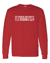 Load image into Gallery viewer, Vintage Otterbein University Long Sleeve T-Shirt - Red