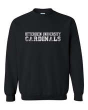 Load image into Gallery viewer, Vintage Otterbein University Crewneck Sweatshirt - Black