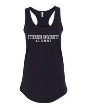 Load image into Gallery viewer, Vintage Otterbein Alumni Ladies Tank Top - Black