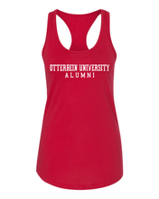 Load image into Gallery viewer, Vintage Otterbein Alumni Ladies Tank Top - Red