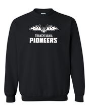 Load image into Gallery viewer, Transylvania Pioneers Full Logo One Color Crewneck Sweatshirt - Black