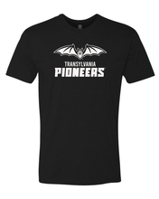 Load image into Gallery viewer, Transylvania Pioneers Full Logo One Color Exclusive Soft Shirt - Black