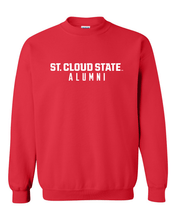 Load image into Gallery viewer, St Cloud State Alumni Crewneck Sweatshirt - Red