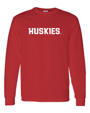 Load image into Gallery viewer, St Cloud State Huskies Long Sleeve T-Shirt - Red