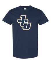Load image into Gallery viewer, John Carroll Full Color JCU T-Shirt - Navy