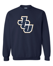 Load image into Gallery viewer, John Carroll Full Color JCU Crewneck Sweatshirt - Navy