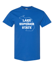 Load image into Gallery viewer, Lake Superior State T-Shirt - Royal