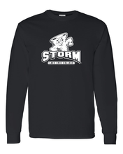 Load image into Gallery viewer, Lake Erie College Storm Long Sleeve T-Shirt - Black
