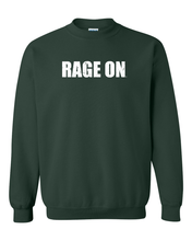Load image into Gallery viewer, Lake Erie College Rage On Crewneck Sweatshirt - Forest Green