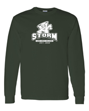 Load image into Gallery viewer, Lake Erie Storm Est 1856 Long Sleeve T-Shirt - Forest Green