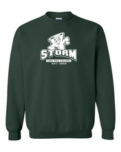 Load image into Gallery viewer, Lake Erie Storm Est 1856 Crewneck Sweatshirt - Forest Green