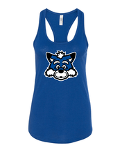 Load image into Gallery viewer, Indiana State Sycamore Sam Ladies Tank Top - Royal