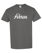 Load image into Gallery viewer, University of Akron Script T-Shirt - Charcoal